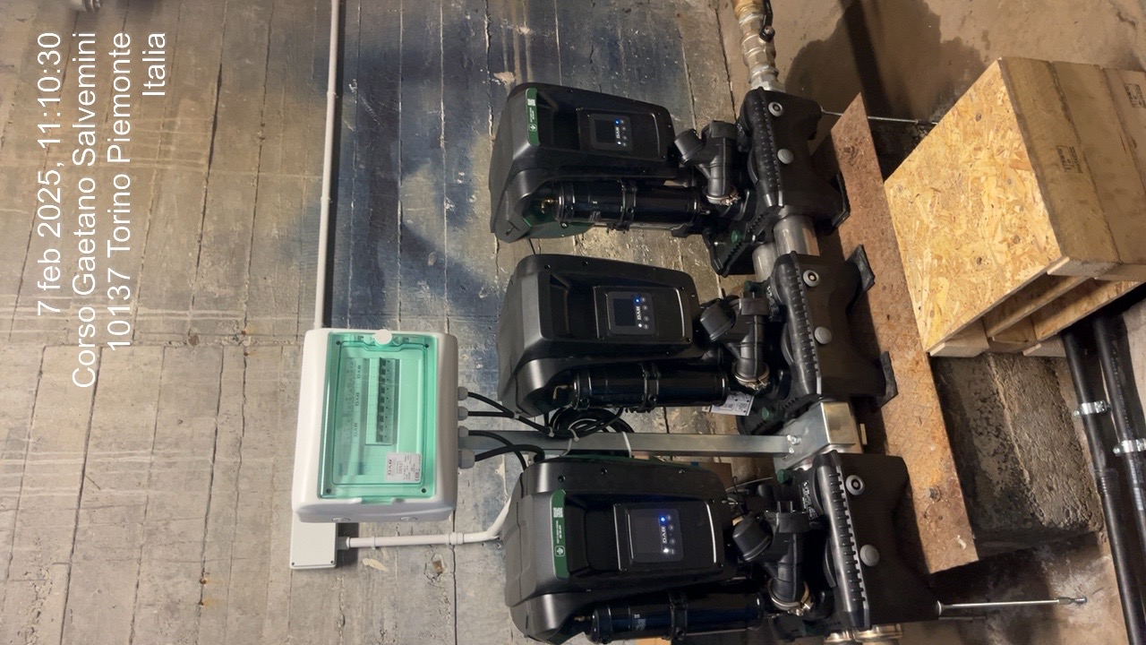 RIFACIMENTO DEL LOCALE POMPE